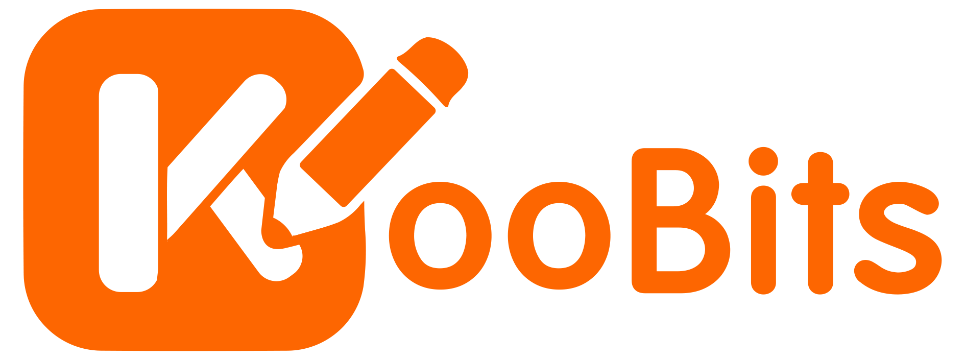 KooBits Logo - Orange