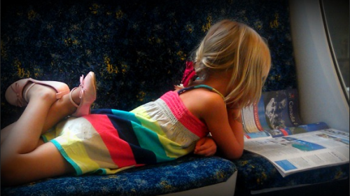 kids excited about reading